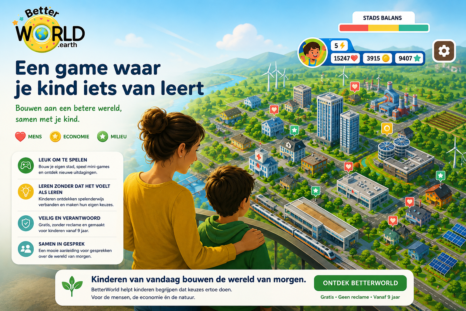 Een game waar je kind iets van leert!